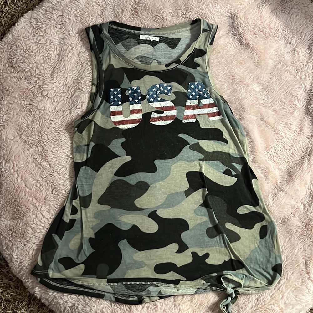 USA tank top